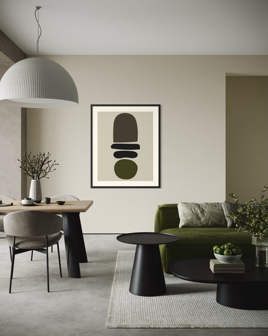 Poster Tsunagari Beige