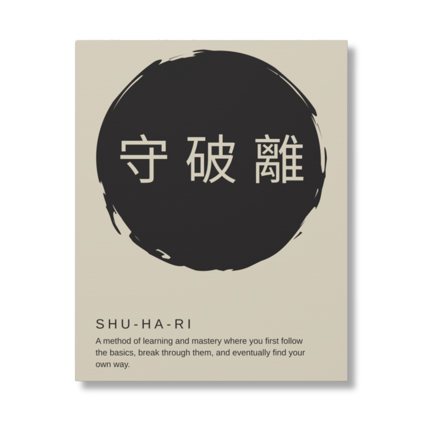 Canvas Shu-Ha-Ri Beige