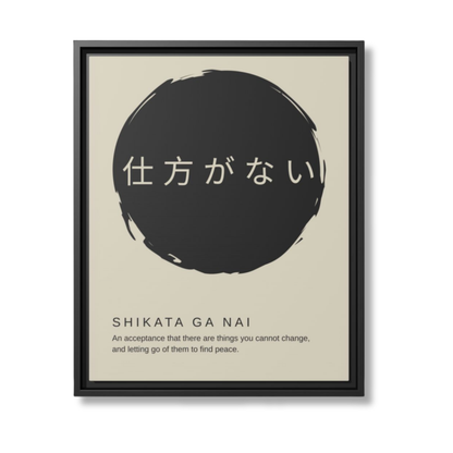 Canvas Shikata Ga Nai Beige
