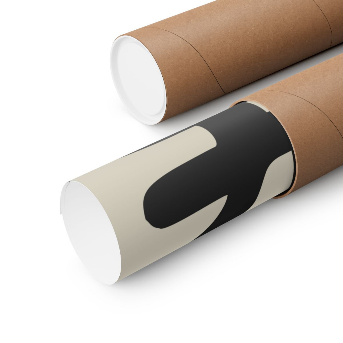 Poster Happiness Beige