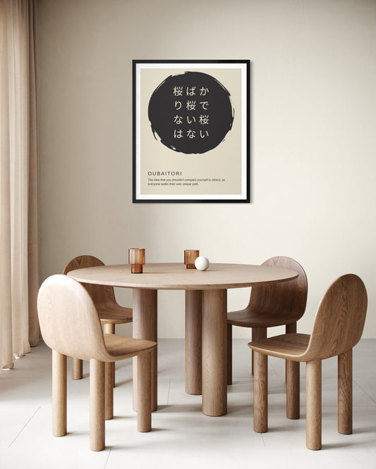 Poster Oubaitori Beige